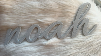 Personalised 3D name tag